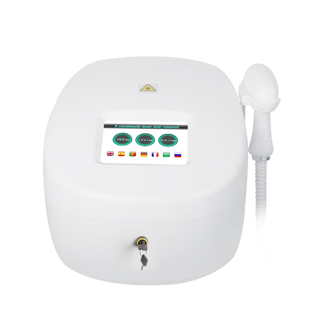 Professional Protable Triple Wavelengths 755 808 1064 Diode Laser Hair