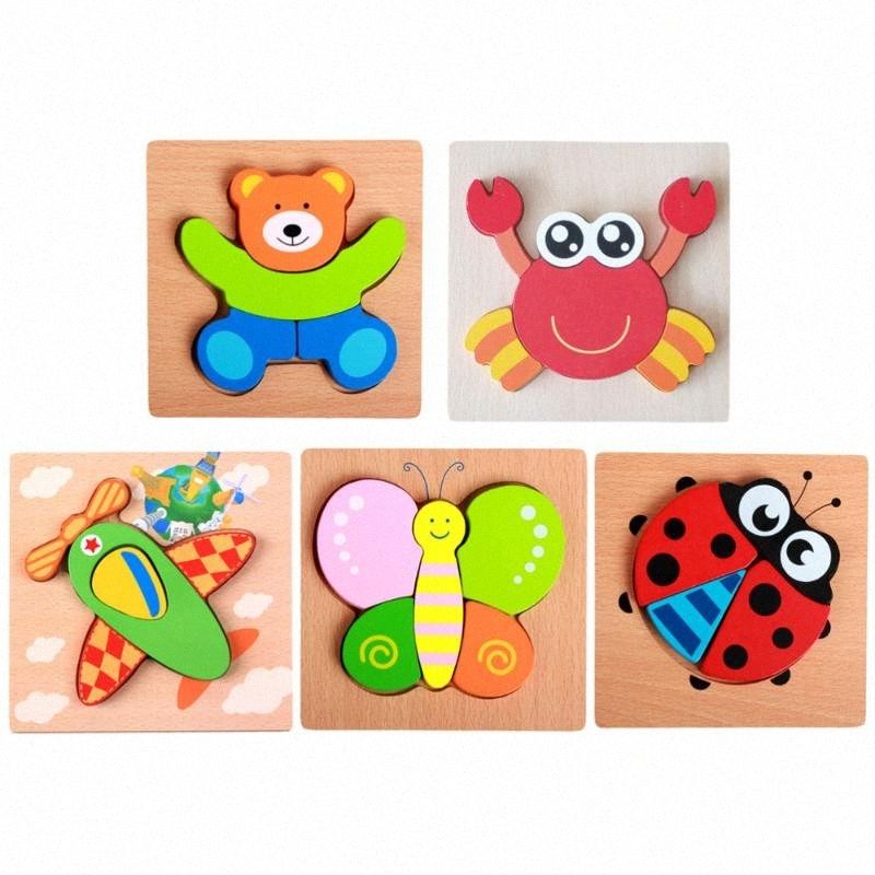 wooden baby jigsaws