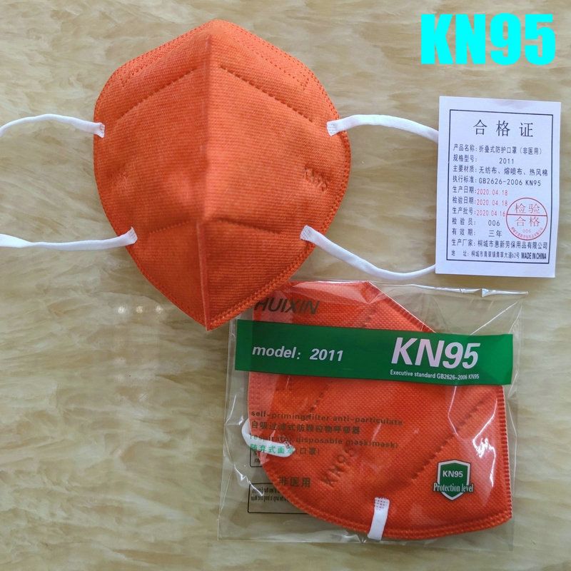 Orange Adult KN95