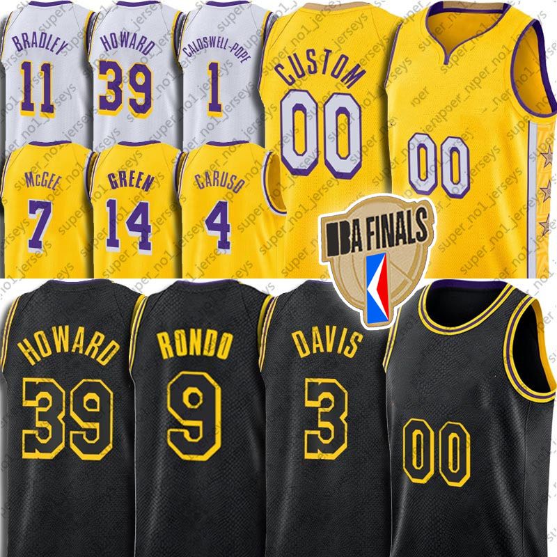 2020 Final Patch Custom Los Angeles Lakers Jersey Anthony ...