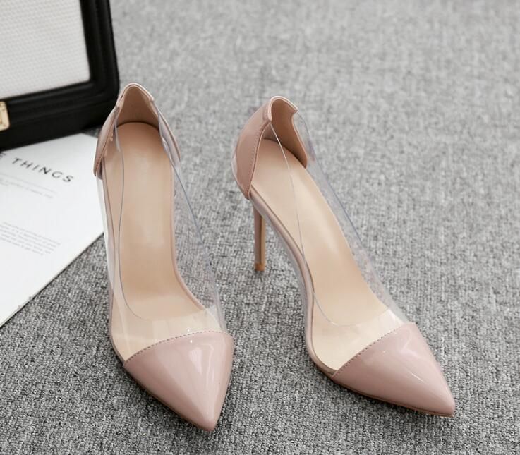 two color heels