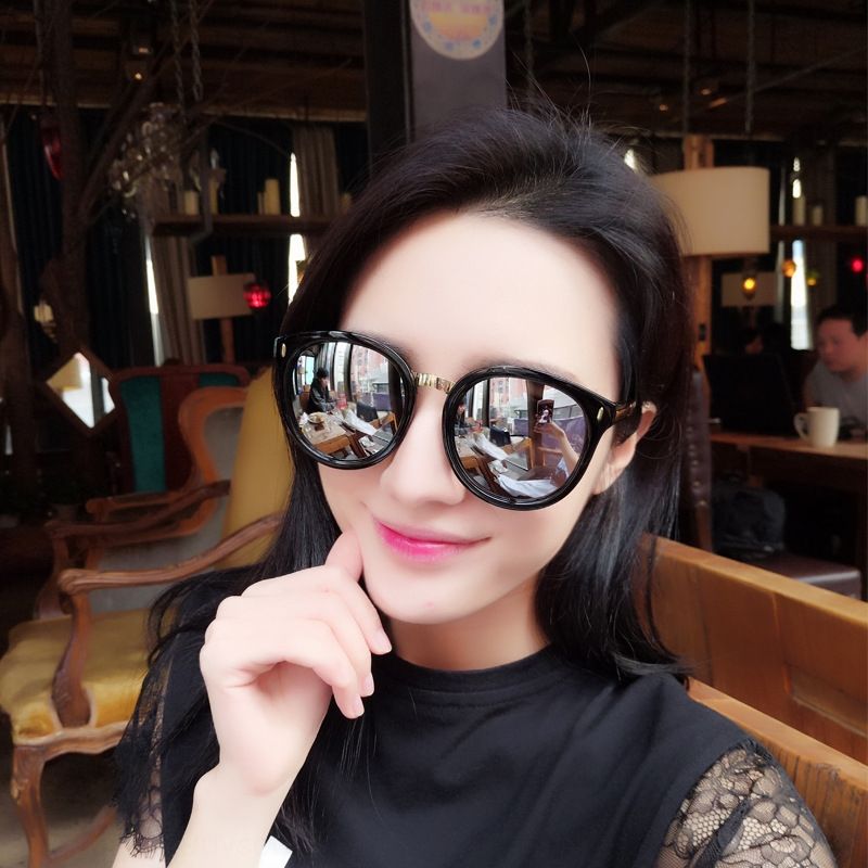 New Round Face Large Frame Sun Sun Glasses Arrow Sunglasses Tide Sunglasses Suncloud Sunglasses Foster Grant Sunglasses From Father Price 4 98 Dhgate Com