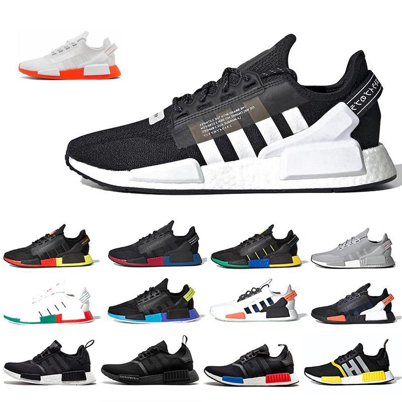 NMD Core Black White NMDS R1 V2 Mens Running Shoes Mexico City Oreo OG ...