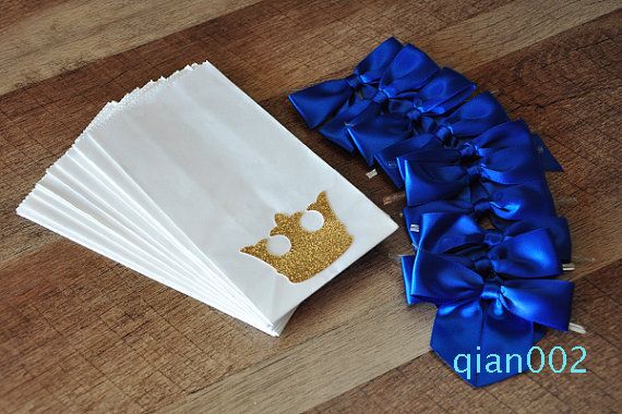 royal prince baby shower favors