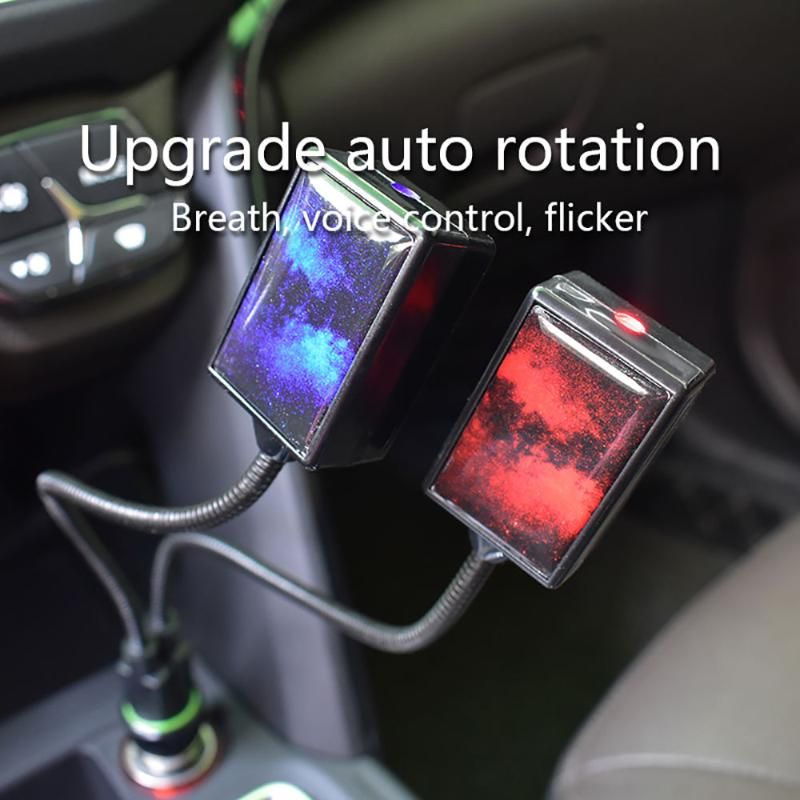 Rotating Star Light Car Star Projector Night Light Car Romantic Roof