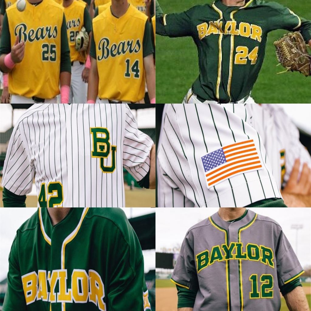 baylor baseball jersey