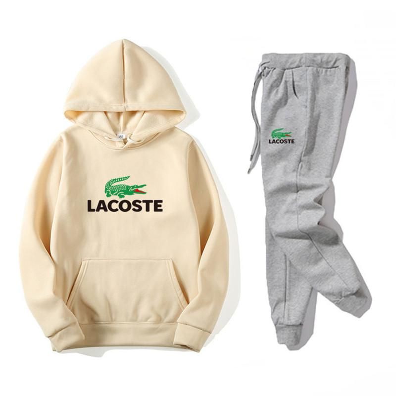 mens lacoste jogging suit