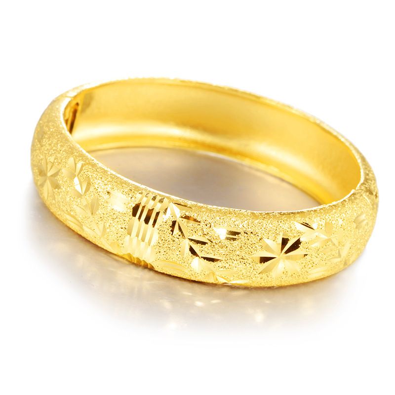 2020 Vietnam Alluvial Gold Bracelets For Women Gold Electroplating