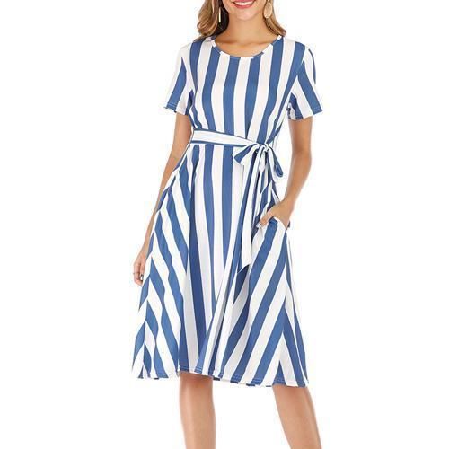 women's flowy midi dress