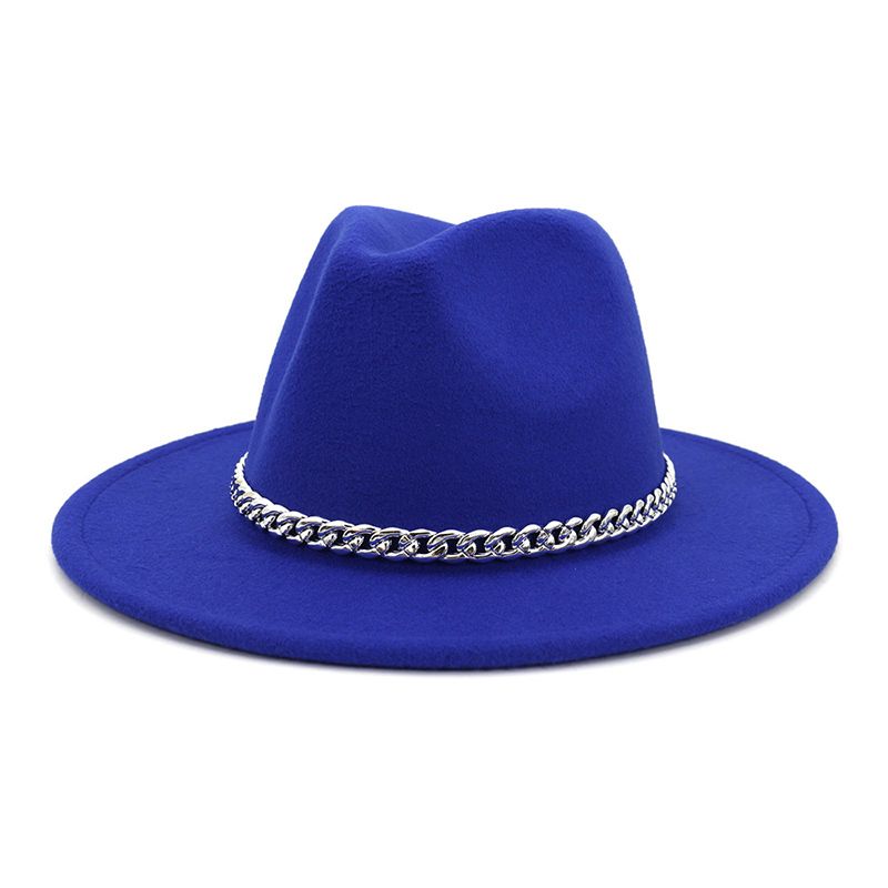 Cappello blu reale