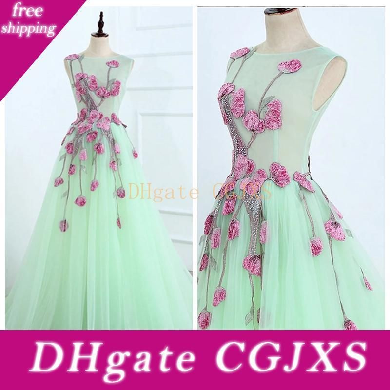 mint green prom dresses uk