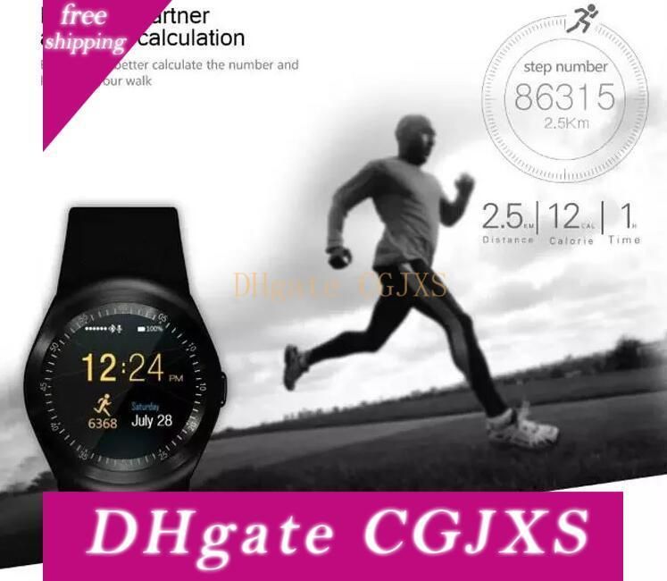 2018 new smart watch round support nano sim