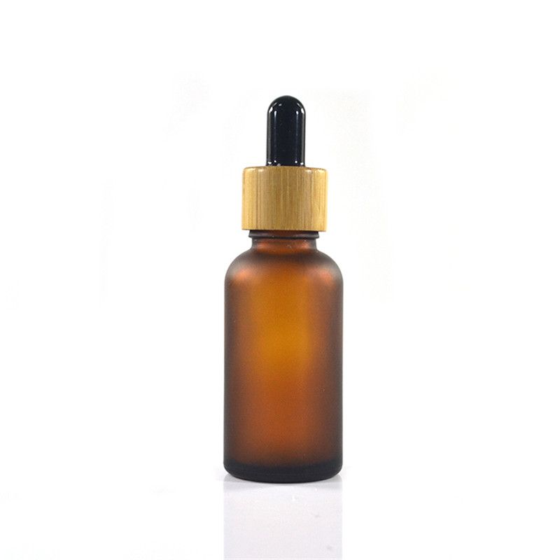 30ml frosted amber Glass