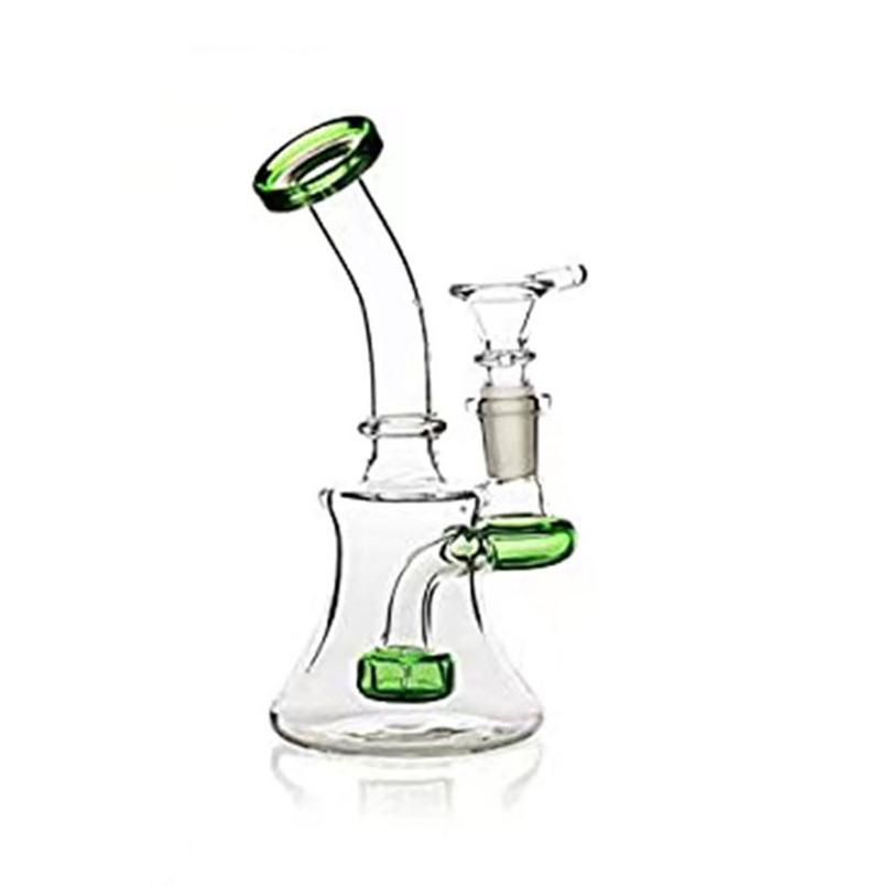 Bong In Vetro Borosilicato A Forma Di Tazza - 8 Pollici Con Riciclatore - Foto 9