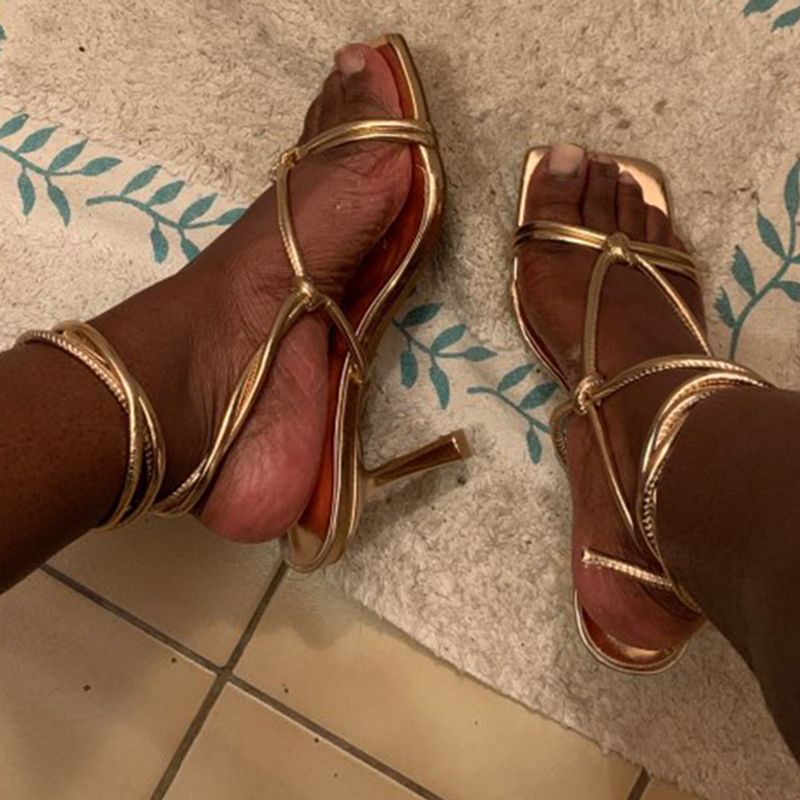 pleaser high heel sandals