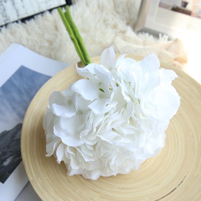 hydrangea bridesmaid bouquet