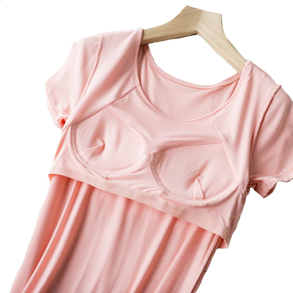 night dress with built in bra