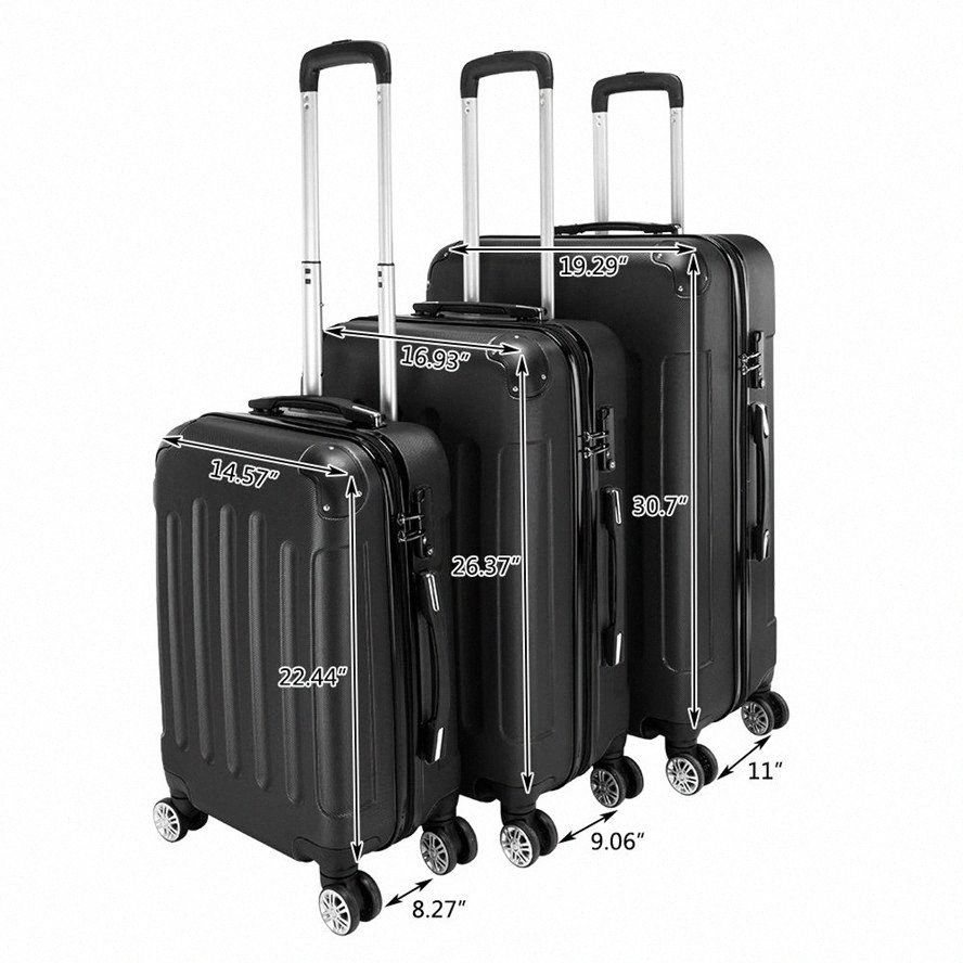 big luggage trolley