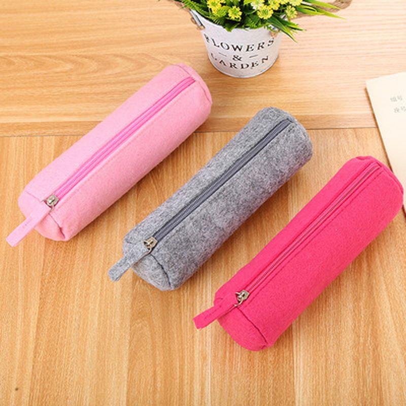 Wholesale Pencil Bags Felt Pen Bag Student Cute Pouch Novelty Stationery  Korean High Capacity Case Kawaii School Supplies From Abutilon, $34.66