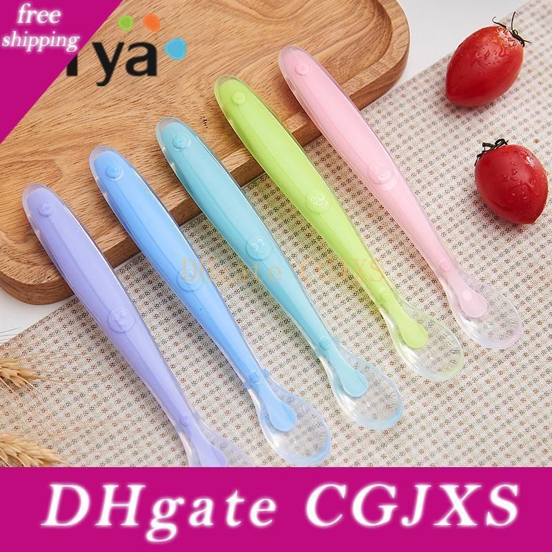 soft silicone baby spoons