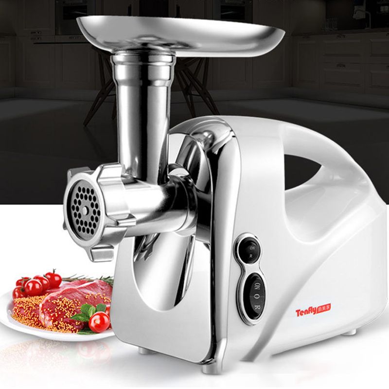 electric meat grinder in store