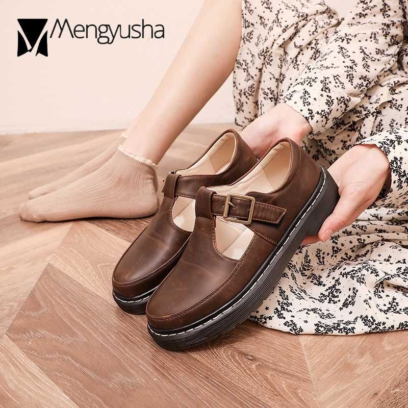 womens buckle oxford shoes