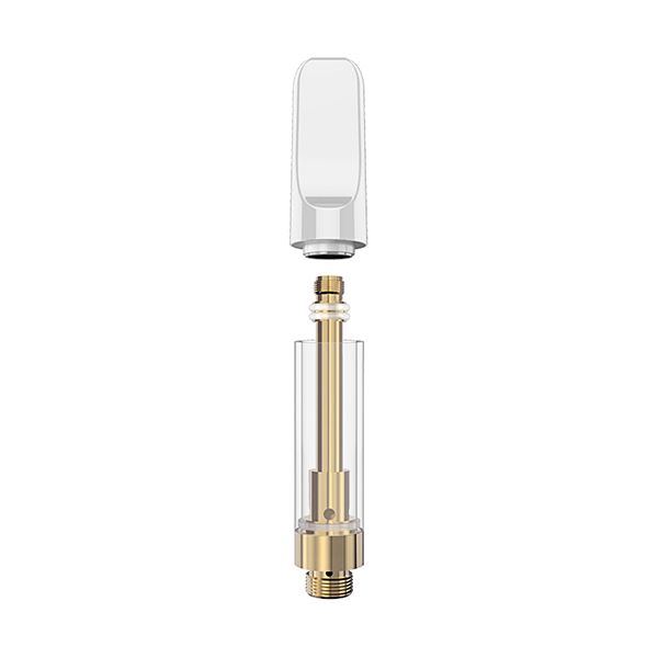 1ml gold with ceramic white tip