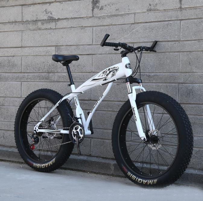 wide wheel bicycle