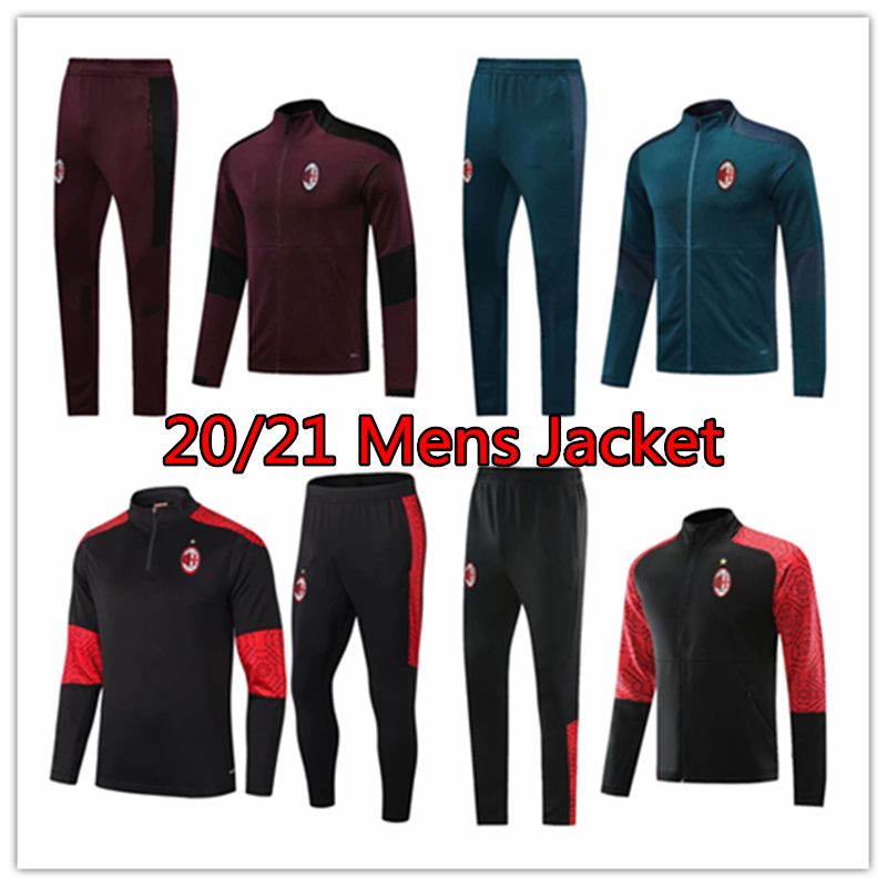 2020 2020 2021 Ac Milan Mens Jacket Borini Long Sleeve Suso Tracksuits Football Jersey Piatek Training Shirt Ibrahimovic Soccer Pre Match Suits From Ocean4420 29 02 Dhgate Com