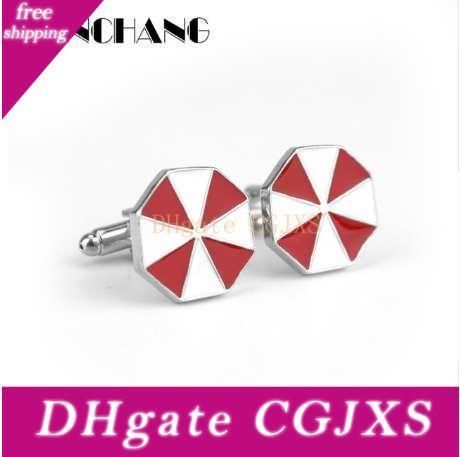 RESIDENT EVIL BLUE UMBRELLA CORPORATION MENS CUFFLINKS CUFF LINKS GIFT