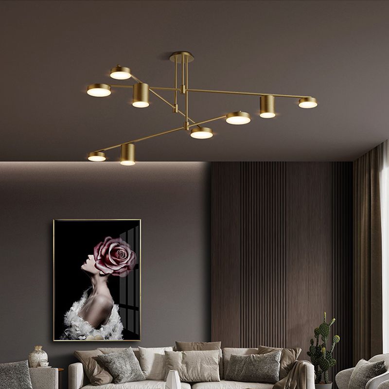 Copper Chandelier Lighting For Living Room Bedroom Foyer Luxurious Creative Ceiling Lamps Flush Mount Brass Chandeliers Lights Oil Rubbed Bronze Chandelier Turquoise Chandelier From Lamlux 681 45 Dhgate Com
