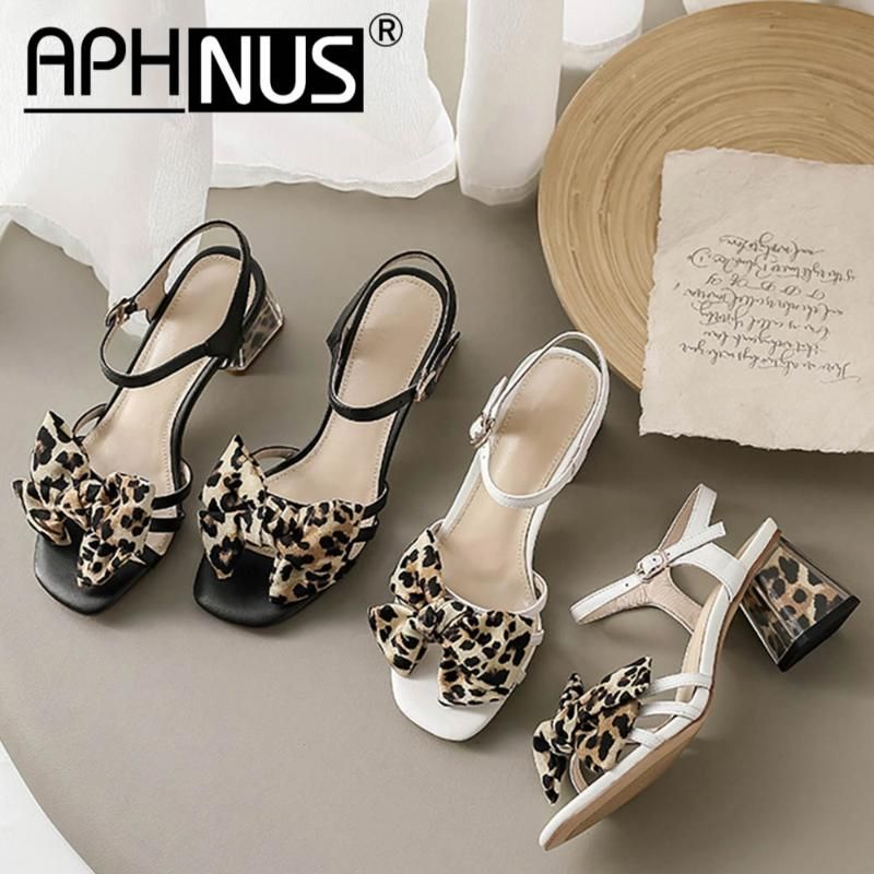 low leopard heels