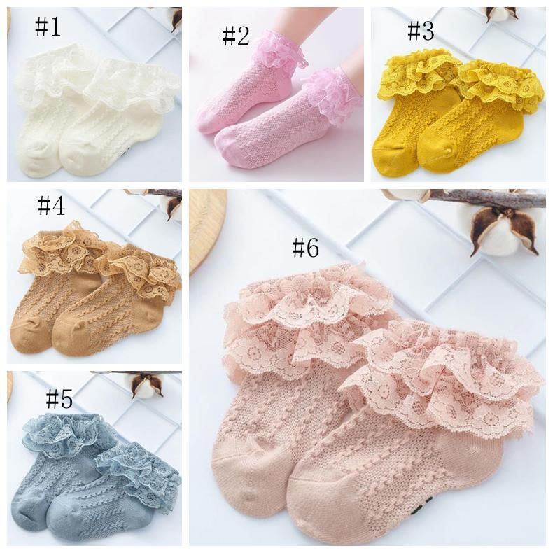 newborn frilly socks