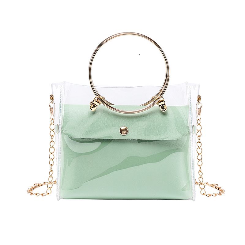 clear square bag