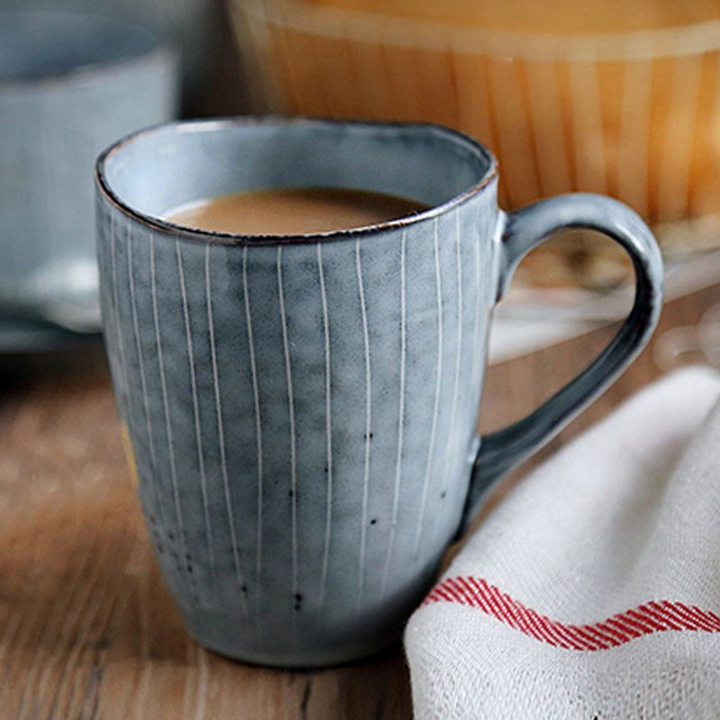 Vintage Coffee Mug Irregular Ceramic Mug Hand Painted Blue Coffee Cups Porcelain Milk Gift Office Cafe Drinkware 300ml Travel Coffee Mugs Ceramic Travel Coffee Mugs Custom From Tinaya 25 91 Dhgate Com
