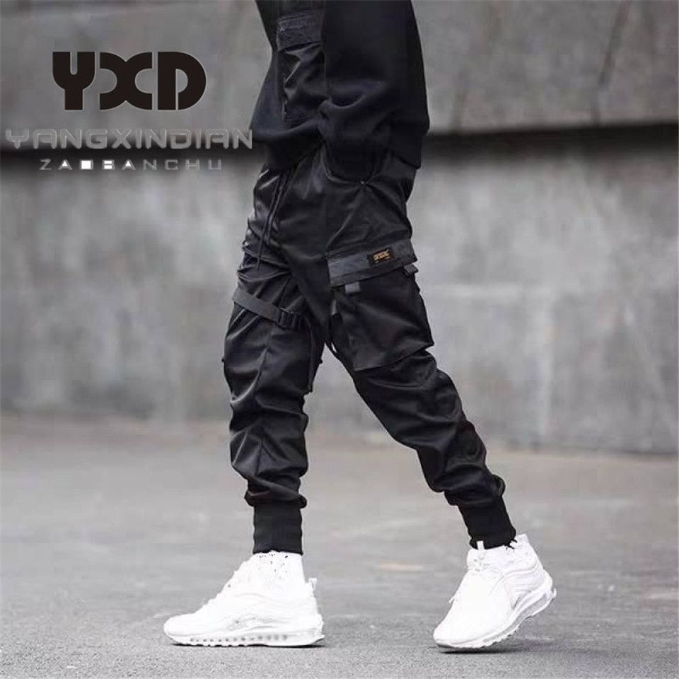 Compre Pantalones Punk Estilo De Los Hombres Ocasionales Del Cargo De Calle  Harem Pant 2020 Hip Hop De Moda Para Hombre Del Basculador Con Estilo  Juvenil Masculino Pantalones 3XL Tamaño CX200824 A