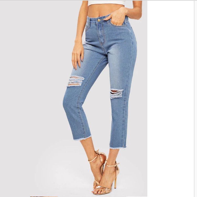 ladies tan jeans