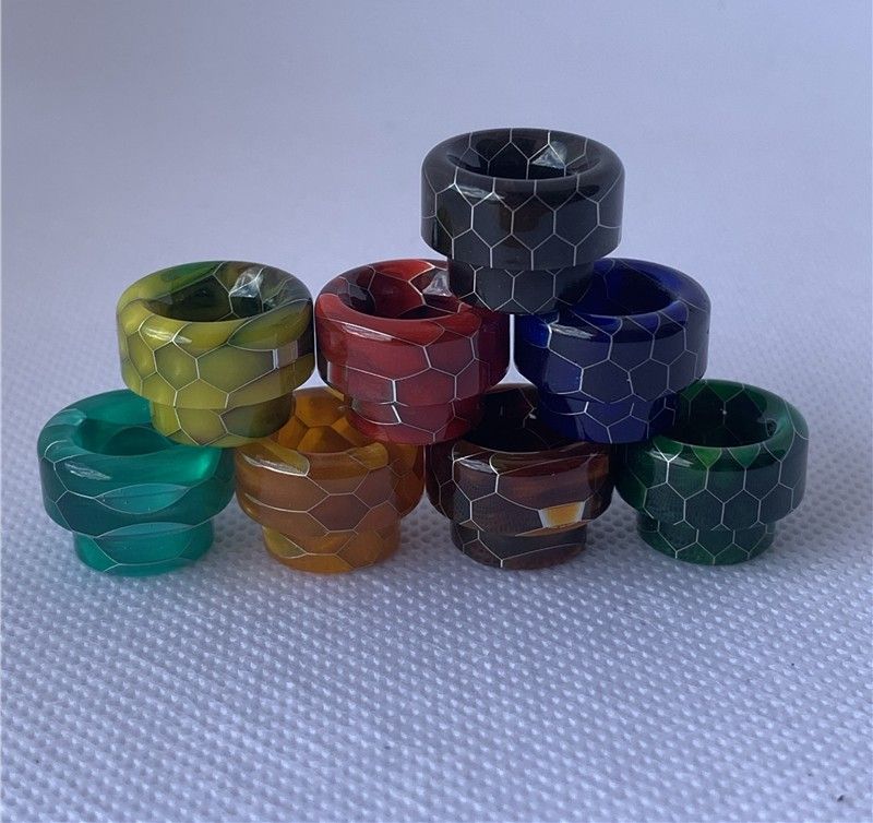 528 snake skin resin drip tip