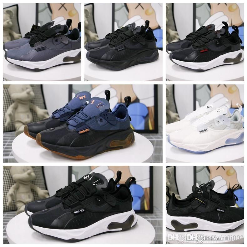 nike react type gtx triple black
