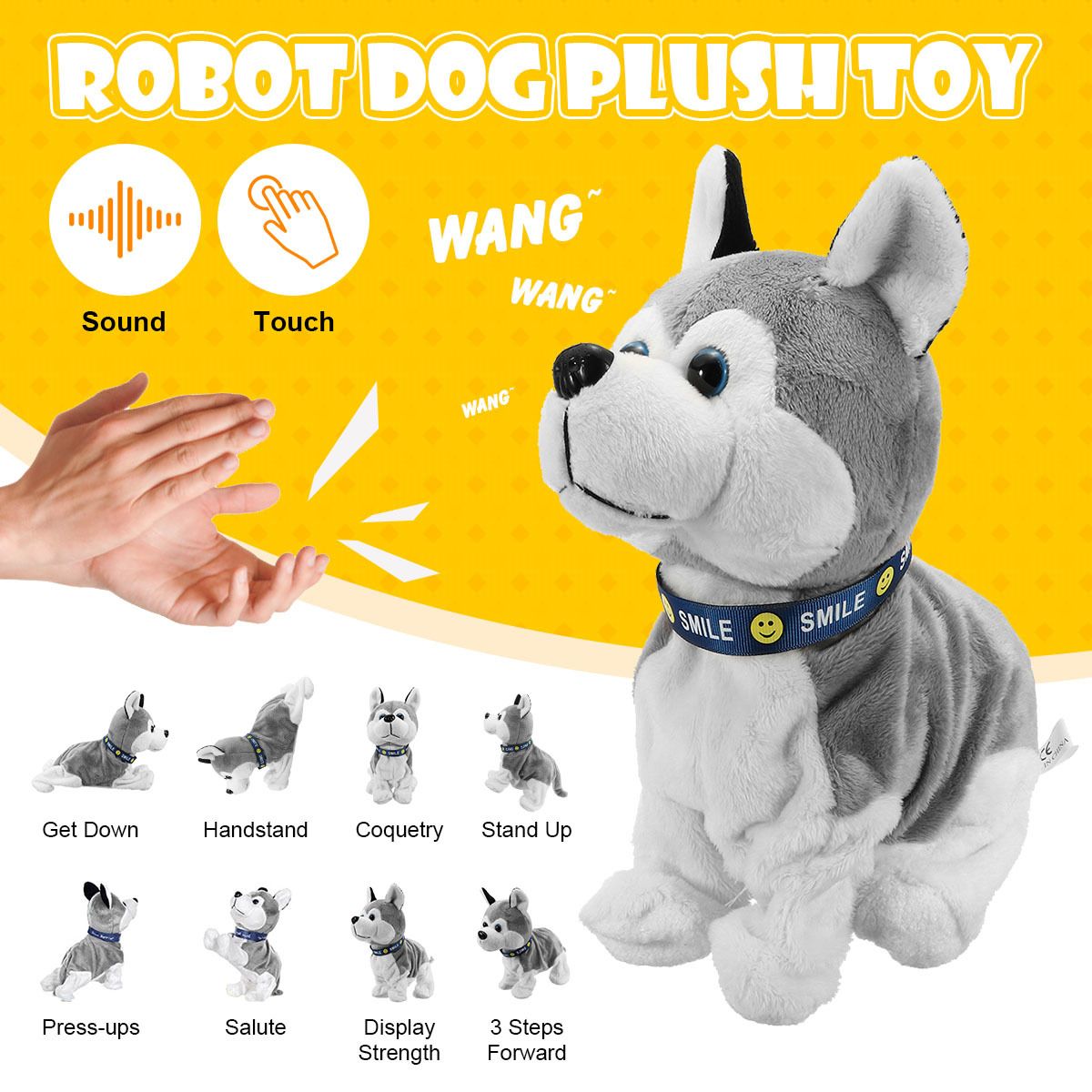 plush robot dog