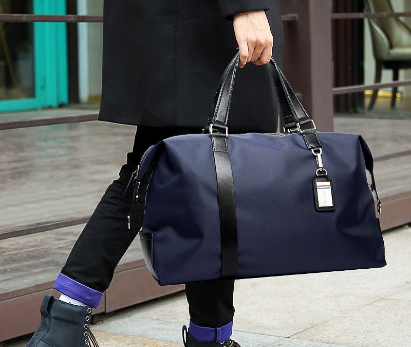 Compre Bolsa De Viaje De Alta Calidad Equipaje Mano Equipaje Totes De Gran  Capacidad Totes Portátiles De Fin De Semana Casual PU + Nylon Duffle Para  Bolsos De Hombre A 52,05 €