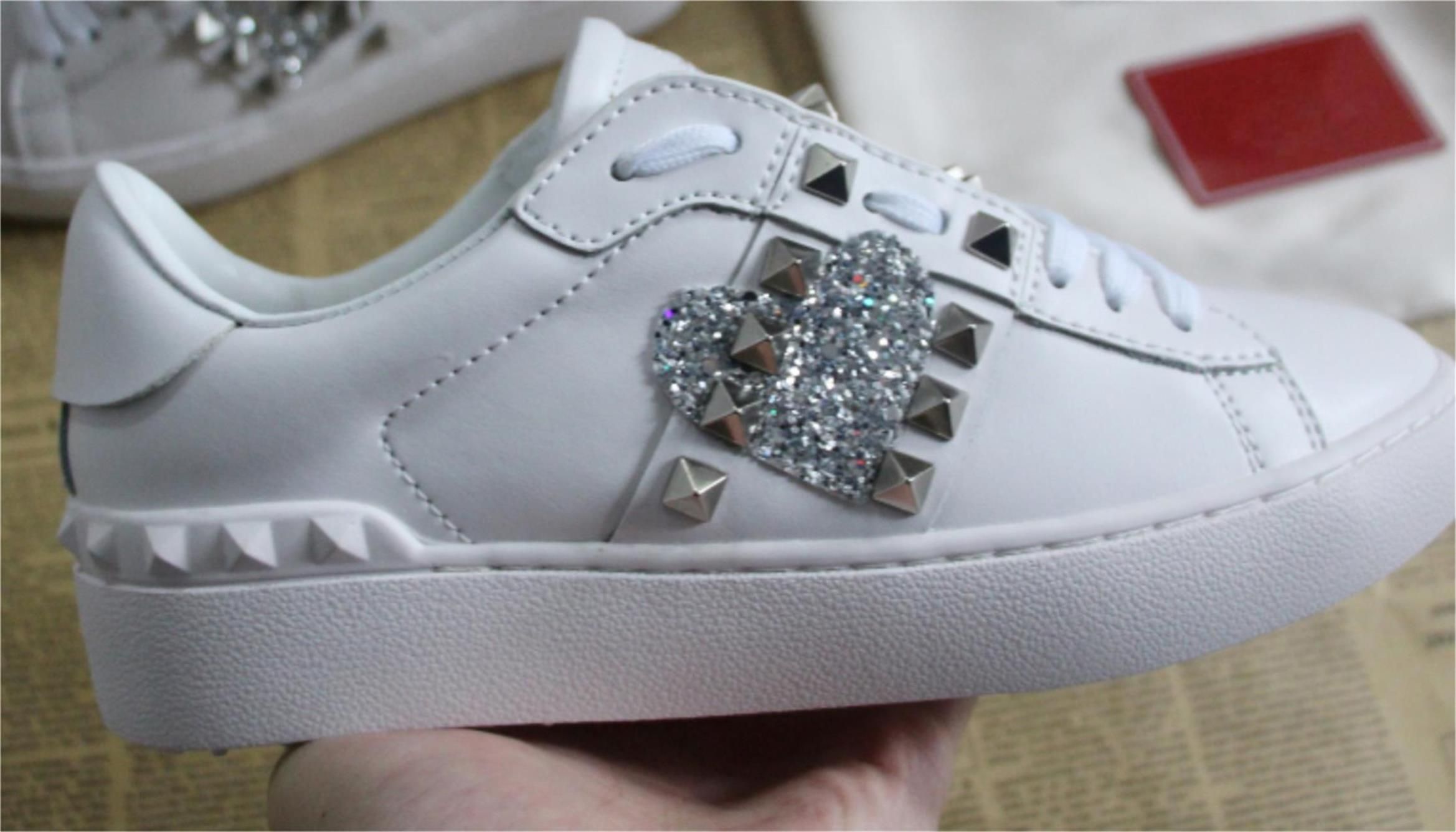 heart designer shoes