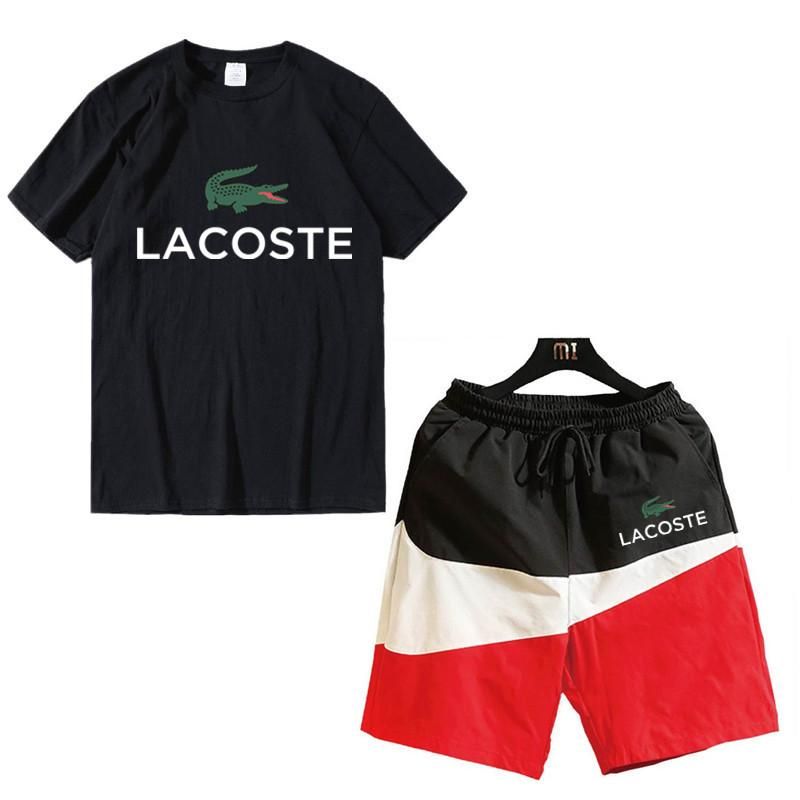 Loose Short Sleeve Shorts Mens 