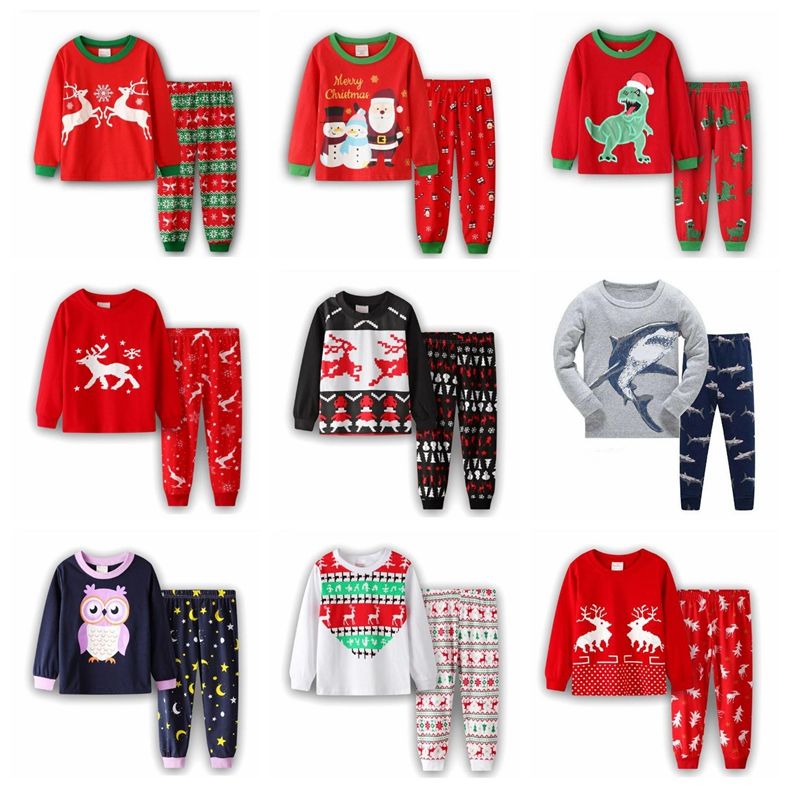 New 2020 Girlys Nightwear Girls Family Christmas Pajamas Cartoon Kids Pajama Sets Children Sleepwear Toddler Baby Pyjamas Kids Xmas Pjs Toddler Girl Christmas Pajamas From Zbd123 7 24 Dhgate Com