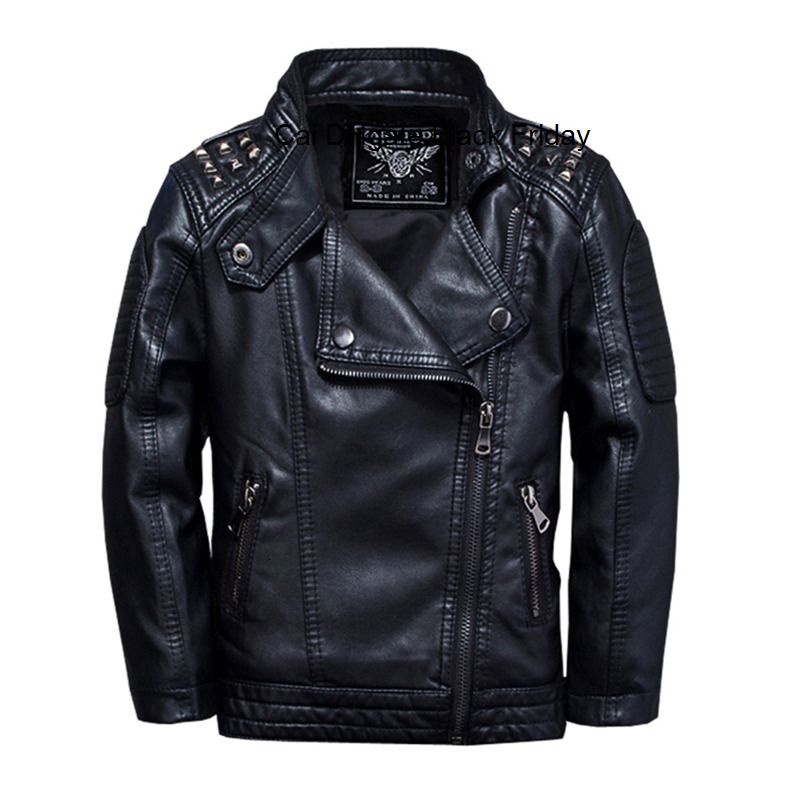 infant leather jacket