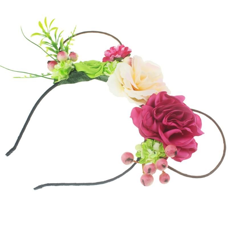 fuchsia flower hair accessories