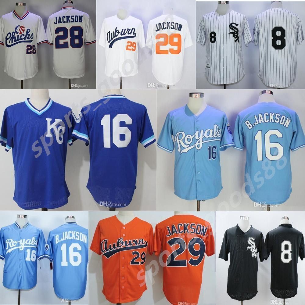 bo jackson baseball jersey