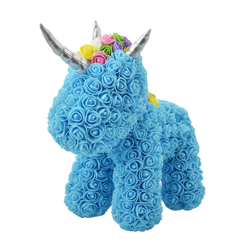 blaues Einhorn