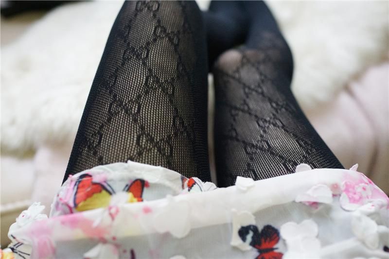 gg jacquard stockings