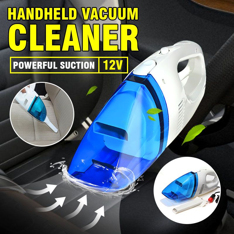 Portable Car Vacuum Cleaner Lightweight High Power Wet And Dry Dual Use